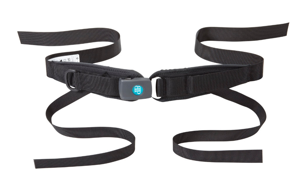 Bodypoint FourPoint CenterPull Padded Hip Wheelchair Belts